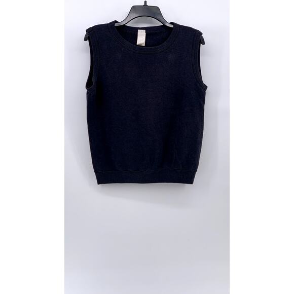 GAP Women's Navy Blue Knit Crewneck Pullover Casual Sweater Vest SZ M - Picture 1 of 9